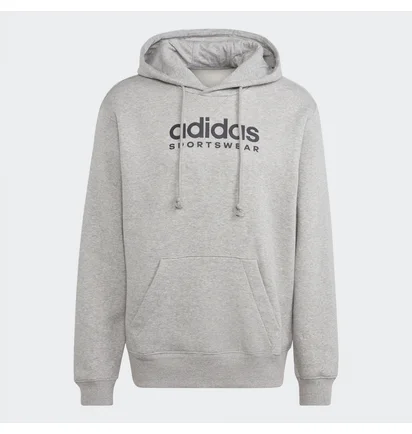 Худи мужское Adidas All Szn Fleece Graphic Hoodie Grey Ic9772