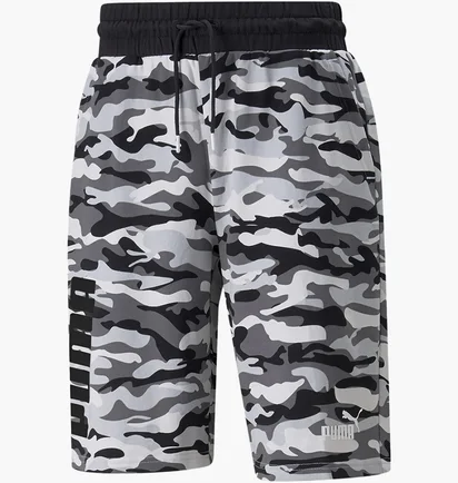Шорты мужские Puma Power Camo Shorts Camo/Grey 848874-01