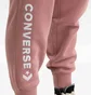 Штаны унисекс Converse Wordmark Fleece Pant Emb Pink 10024542-698