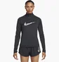 Лонгслів жіночий Nike Camada 1/4 Dri-Fit Swoosh Black FN2636-010