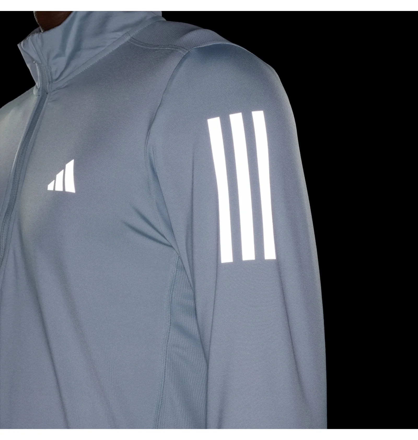 ᐉ Кофта мужская Adidas Own The Run 1/4 Zip Long Sleeve Sweatshirt