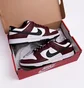 Кроссовки мужские Nike Dunk Low White/Bordo FZ4616-600