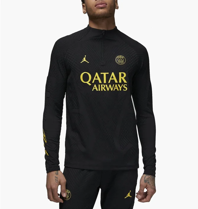 Лонгслив мужской Air Jordan Psg M Nk Dfadv Strk Elt Dril Tp Kks 4Th Black DR4498-011