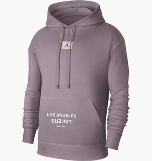 Худи мужское Nike Nba Los Angeles Lakers Violet FV8254-524