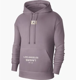 Худи мужское Nike Nba Los Angeles Lakers Violet FV8254-524