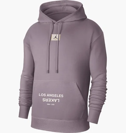 Худи мужское Nike Nba Los Angeles Lakers Violet FV8254-524