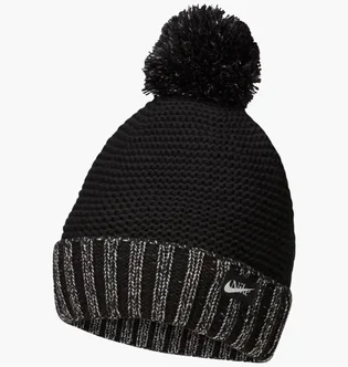 Шапка женская Nike Beanie Black/Grey DO8199-010