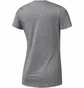 Футболка женская Reebok Reflective Graphic Short Sleeve Running Top Grey D78939