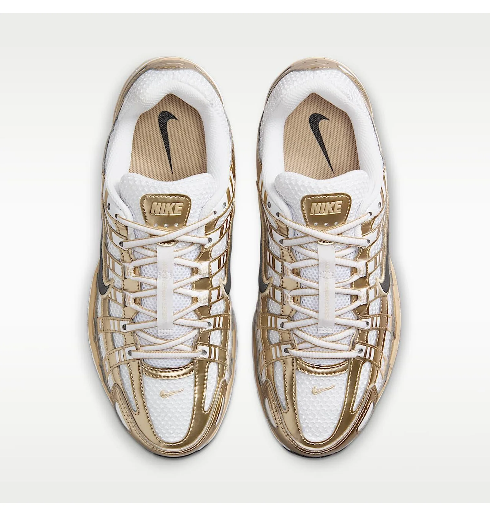 ᐉ Кросівки унісекс Nike P-6000 White/Gold IF1787-100 - придбати в
