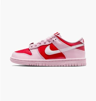 Кроссовки детские Nike Dunk Low Big Kids Shoes Pink IQ0218-663