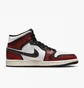 Кросівки чоловічі Nike Air Jordan 1 Mid Se Red/White Dv9565-006