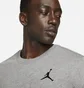 Футболка чоловіча Air Jordan M J Jumpman Emb Ss Crew Grey DC7485-091