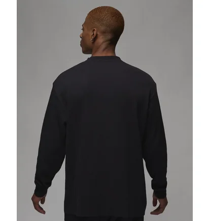 Лонгслив мужской Air Jordan Essentials Waffle Knit Top Black FD7461-010