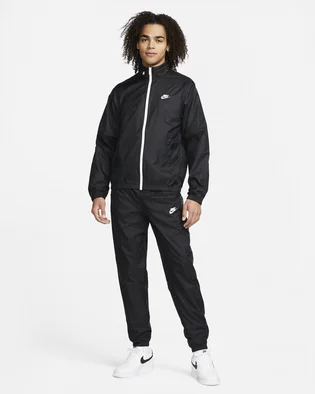 Спортивный костюм мужской Nike M Nk Club Lnd Wvn Trk Suit Black Dr3337-010
