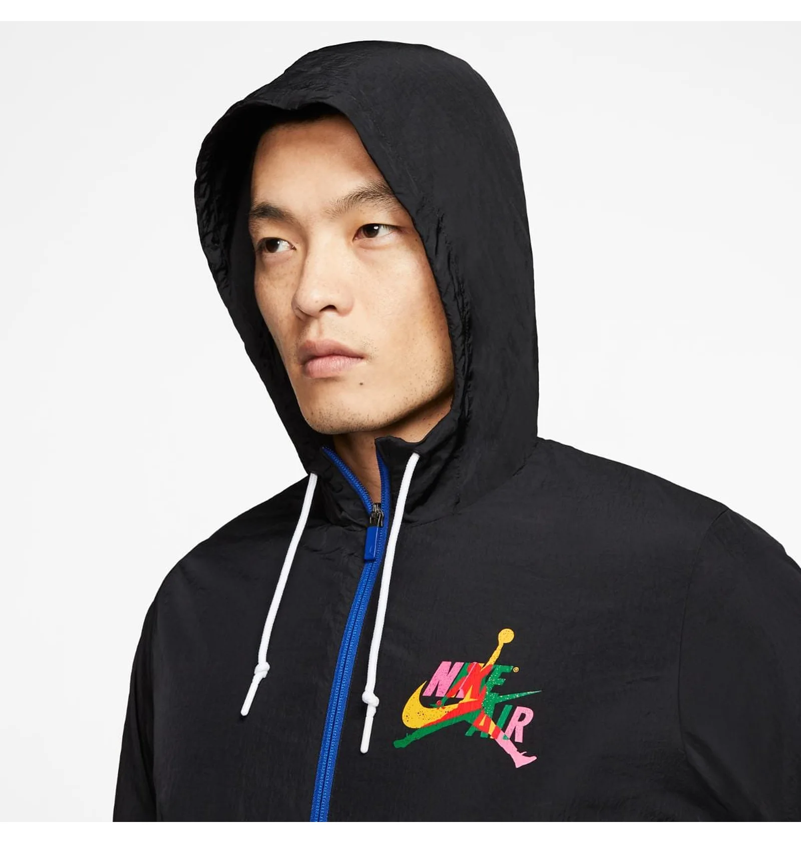 ᐉ Вітровка чоловіча Air Jordan Classic Windwear Jacket Grey/Black