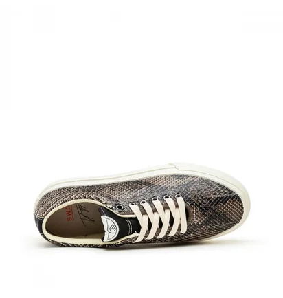 Кеды женские Stepney Workers Club Wmns Dellow Trophy Fauna Suede Brown YB05178