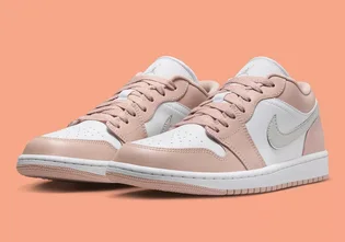 Кроссовки женские Air Jordan 1 Low Beige/White DC0774-120