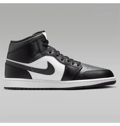 Кроссовки мужские Air jordan 1 Mid MenS Shoes Black/White DQ8426-010