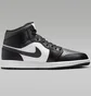Кроссовки мужские Air jordan 1 Mid MenS Shoes Black/White DQ8426-010