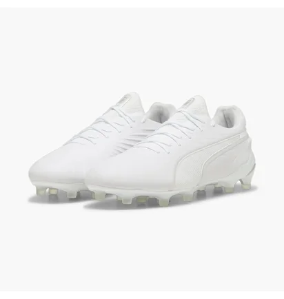 Бутсы женские Puma King Ultimate Fg/Ag White 107809-04