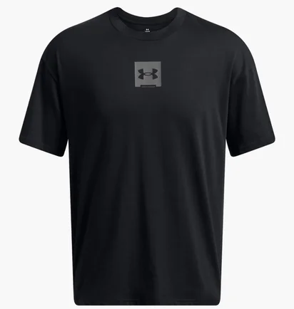 Футболка чоловіча Under Armour Hw Os Sm Box Ss Black 1386803-001