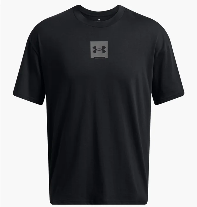 Футболка чоловіча Under Armour Hw Os Sm Box Ss Black 1386803-001