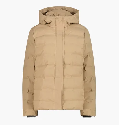 Куртка женская CMP Fix Hood Feel Warm Beige 35K3666-P405