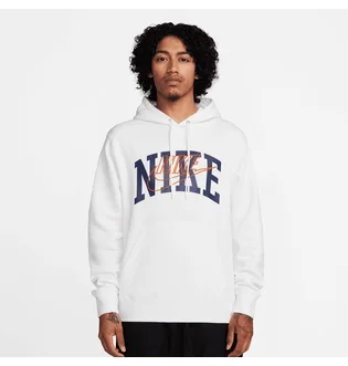 Худи мужское Nike Club Fleece Brushed-Back Hoodie White FV4447-100