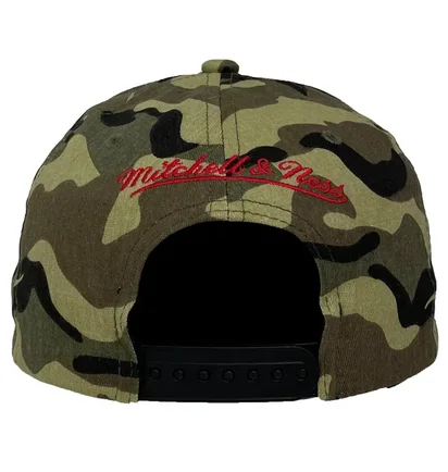 Кепка унисекс Mitchell & Ness Nba Houston Rockets Woodland Desert Stretch Snapback Camo 6HSSMM19494-HROCMWD
