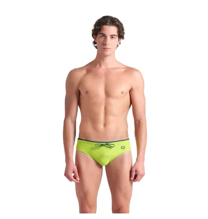Плавки мужские Arena Solid Swim Briefs Green 008886-661