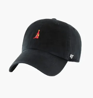 Кепка унісекс 47 Brand Food Base Runner Icon Black BSRIC1411GWS-BKG