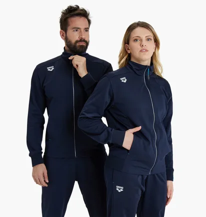 Олимпийка унисекс Arena Team Jacket Panel Knitted Poly Blue 004911-700