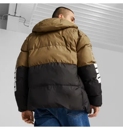 Куртка чоловіча Puma Power Hooded Jacket Brown/Black 675389-03