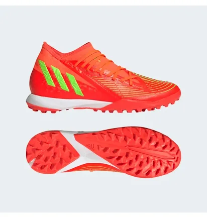 Сороконіжки чоловічі Adidas Predator Edge.3 Tf Red Gv8536