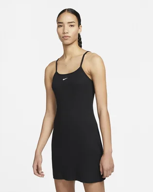 Платье женское Nike W Nsw Essntl Rib Dress Bycn Black Dm6230-010