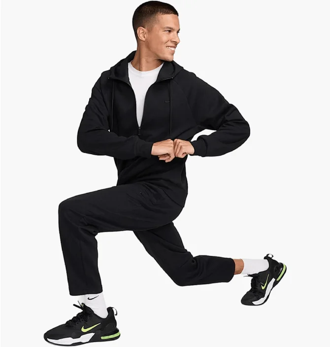 Спортивний костюм чоловічий Nike Dri-Fit Uv Primary Fz Black FZ0967-010__FZ0975-010