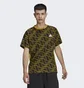 Футболка чоловіча Adidas Designed For Gameday Travel Tee Yellow/Black Hn9098