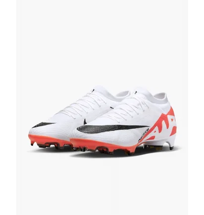 Бутсы унисекс Nike Mercurial Vapor 15 Pro Firm-Ground Soccer Cleats White/Red DJ5603-600
