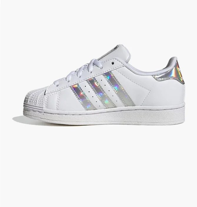 Кроссовки детские Adidas Superstar Little Kid White IG0239