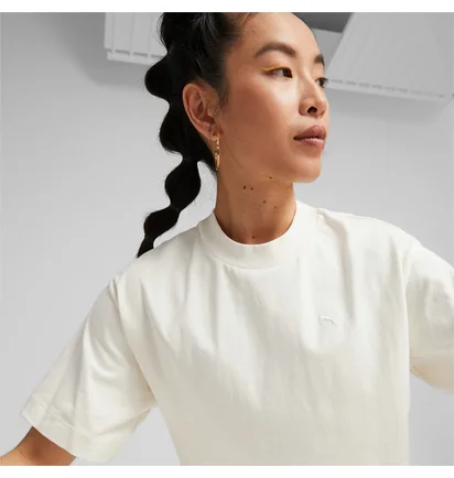 Футболка жіноча Puma Yona Sunp Mock Neck Tee White 537977-65