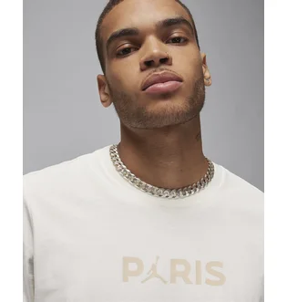 Футболка мужская Air Jordan Psg Logo Beige FN5332-133
