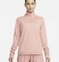Кофта жіноча Nike 1/4 Dri-Fit Swoosh Peach FB4687-618