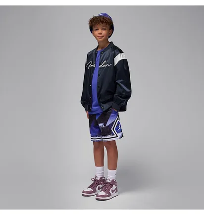 Шорты детские Air Jordan Mj Aop Sport Violet 95D429-K73