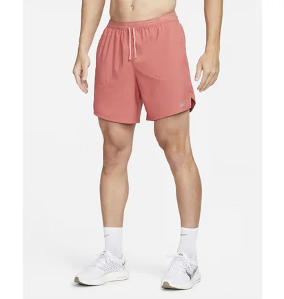 Шорти чоловічі Nike Stride Dri-Fit 7 2-In-1 Running Shorts Pink DM4759-655