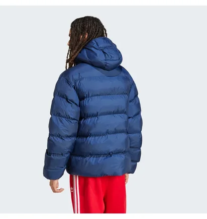 Пуховик мужской Adidas Tonal Hooded Puffer Blue IY3397