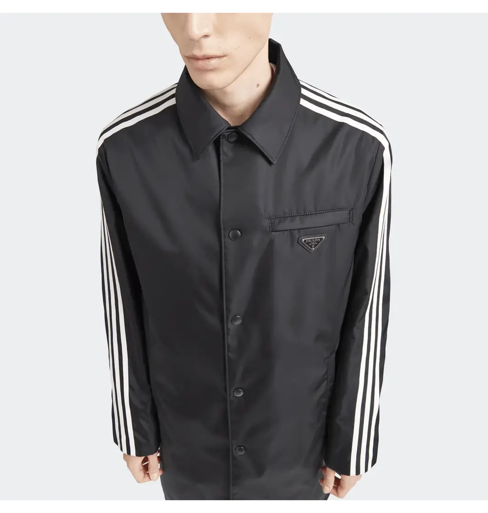 ᐉ Парка мужская Adidas Prada X Re-Nylon Track Coat Black HN3988