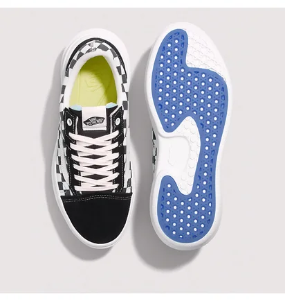 Кеди унісекс Vans Old Skool Overt Comfycush Checkerboard Black/White VN0A7Q5E95Y
