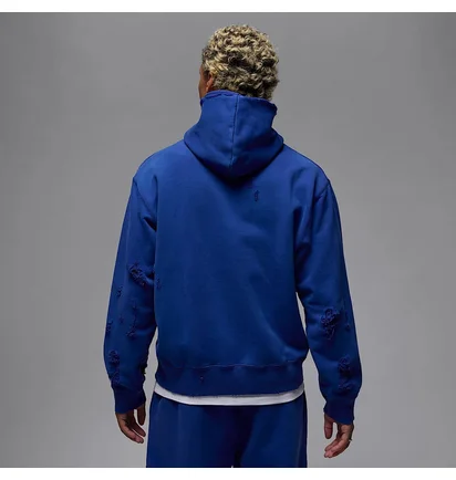 Худи мужское Air Jordan Rare Air Fleece Pullover Hoodie Blue/White IB3003-485