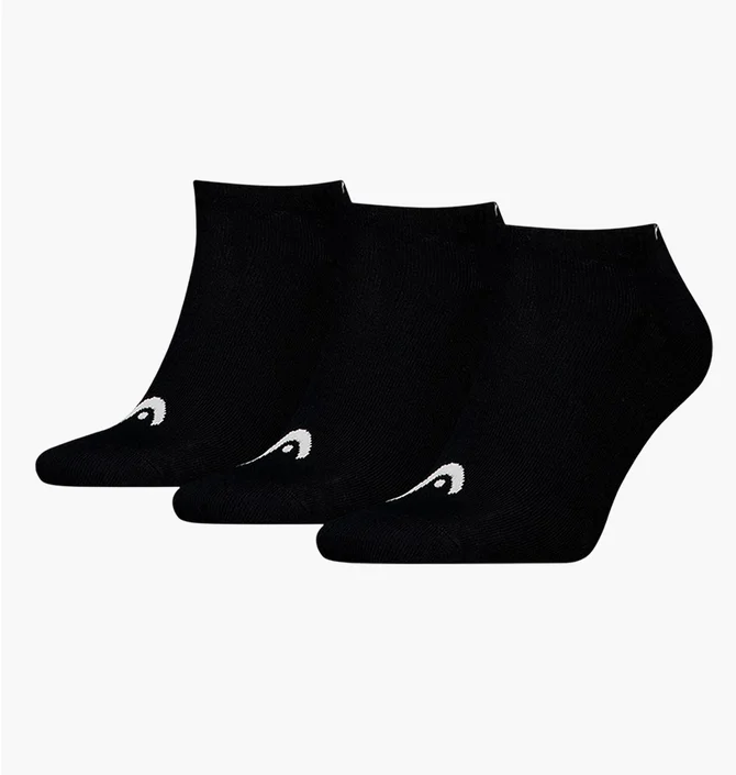 Шкарпетки чоловічі HEAD All Sports Training Sneaker Black (3 пари) 701229018-001