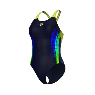 Купальник жіночий Arena Breath Swimsuit V Back Lb 38 Black 008330-760